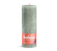 Bolsius Stub Candle Jade Green - Ø68 mm - Altura 19 cm - verde - 85 horas de ardor