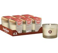 Bolsius - True Joy - Vela Perfumada con Tapa de Corcho - Beige - Vanilla Delight - Duración de combustión: 21 horas - Con extractos naturales - Con cera vegetal natural - Sin aceite de palma