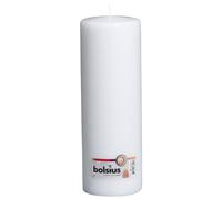 BOLSIUS Vela de Pilar Extragrande, Cera de parafina, Blanco, Pillar Candle 300 x 100, 4