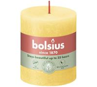 Bolsius Vela rústica 80/68 Amarillo