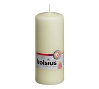 Bolsius Velas lisas - marfil - 10 unidades - 15 x 6 cm - Velas decorativas para el hogar - Longitud de combustión 42 horas - sin perfume