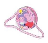Bolso 3D niñas Peppa Pig con diseño en relieve - Bolso 3D niñas personaje Peppa Pig para regalo y uso diario