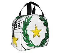 Bolso Almuerzo Aislado Para Niños Niñas Retro Paraguay Emblema Nacional Reutilizable Térmico Mujeres Hombres Bolsas Almuerzo Caja A Prueba Fugas Nevera Bolso Para Escuela Trabajo Oficina Acampada