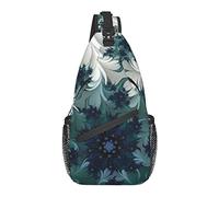 Bolso Bandolera antirrobo, para Psychedelic Tie Dye Green, Mochila Cruzada para el Hombro Bolso Impermeable para el Pecho Mochila Informal Liviana para Deportes de Viaje