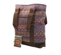 Bolso Bandolera BENZI BOS004, 37 cm. Marrón