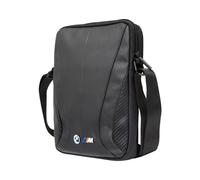 Bolso bandolera BMW para tablet 10", negro - diseño carbono