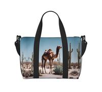 Bolso bandolera con cremallera para mujer, diseño de desierto, ideal para el trabajo, viajes, fitness, turismo, etc