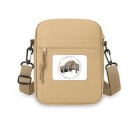 Bolso bandolera con diseño de leopardo y rama de África para teléfono celular, bolso de hombro