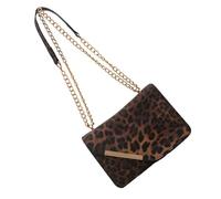 Bolso Bandolera con Estampado De Leopardo Y Detalle De Cadena Que Añade Estilo a Cualquier Conjunto Prácticos Bolsos De Hombro Monedero para Las Axilas Práctico Bolso De Hombro