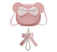 Bolso Bandolera con Orejas de Ratón y Lazo, Forma Bonita de Skin-Texture para Niñas