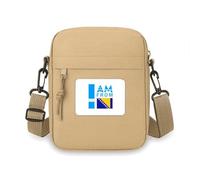 Bolso bandolera con texto en inglés "I Am From Bosnia And Herzegovina