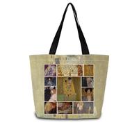 Bolso Bandolera Cuadro Bonitas Bolso De Cosméticos Reutilizables Bolsa Tela Para Escolares Playa Enfermería