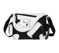 Bolso bandolera de anime Hisoka Feitan Pōtoo con figura de anime, bolsa cruzada de gran capacidad, mochila escolar, unisex, regalo de vuelta a la escuela, Tipo 10, 32*26*11cm