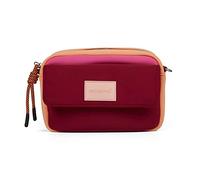 Bolso bandolera de color burdeos de neopreno para mujer ipira