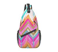 Bolso Bandolera de Color Pastel, Bolso de Hombro Tipo Bandolera Informal, Mochila de Senderismo, Mochila de Hombro Tipo Bandolera, Paquete de Pecho de Viaje para Hombres y Mujeres