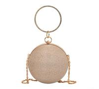 Bolso bandolera de color sólido para mujer, estilo diario, Gold