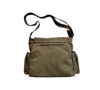 Bolso bandolera de lona con dibujo de Mi vecino Totoro para estudiantes