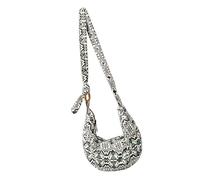 Bolso bandolera de lona para mujer, estilo étnico, bolso de la compra, bolso de péndulo, bolso de mensajero de moda para todos, Es23001 5
