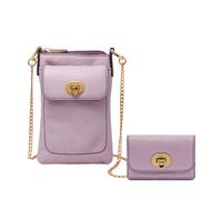 Bolso Bandolera de Mujer FOSSIL HARPER ZB1886531 Cuero Purple