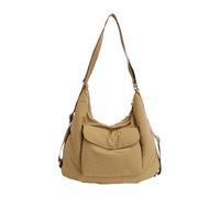 Bolso Bandolera de Nailon con Cierre de Cremallera Seguro, Bolso de Hombro con Bolsillo Externo Que Protege los Objetos de Durante tránsito, Bolsas de Viaje