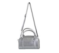 Bolso Bandolera de Nailon con Patchwork de de PU Bolso de Hombro pequeño para Mujer con Correa Ajustable Bolso con de de PU con Cremallera