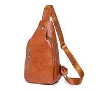Bolso bandolera de piel sintética para mujer, elegante, para viajes y ciclismo.