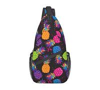 Bolso Bandolera de Pino Brillante Abstracto para Mujeres y Hombres, Bandolera Bandolera Bandolera Bandolera para Viajes, Senderismo, Gimnasio