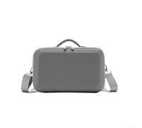 Bolso bandolera de PU gris para DJI NEO 2 Drones, compacto 31.5x10.8x20.8cm estuche de almacenamiento para accesorios y uso de viaje
