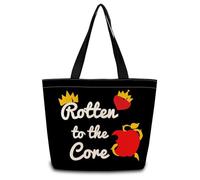 Bolso Bandolera Descendientes Casual Bolso De Hombro Reutilizables Totebag Para Estudiantes Escolares Trabajo