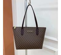 Bolso Bandolera Elegante Estampado Vincent de Michael Kors para Mujer, Bolso de Mano de Marca de Lujo, Bolso de Lona con Patrón Bordado Clásico para Mujer 1