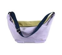 Bolso bandolera en media luna para mujer La Cerise sur le Gâteau 53x28x12 cm