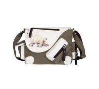 Bolso bandolera Evergarden de anime Violet Evergarden de gran capacidad con impresión 3D de anime unisex, regalo de regreso a clases, Tipo 9, 36*26*11cm