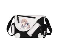 Bolso bandolera Evergarden de anime Violet Evergarden de gran capacidad con impresión 3D de anime unisex, regalo de regreso a clases, Tipo 1, 36*26*11cm