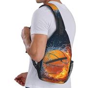 Bolso bandolera Fanny,Bolso cruzado en el pecho, Bolso bandolera en el pecho para viajar, Paquete de pecho manos libres con diseño de impresión, bolsa de riñonera para viajes de entrenamiento de festi