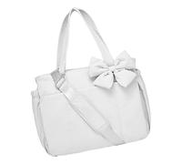 Bolso bandolera genérico para mujer - bolsa de hombro elegante con cordón ajustable para noche, trabajo, escuela, playa, boda, oficina, fiesta, niña, blanco, Se référer au descriptif