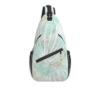 Bolso Bandolera Globo Verde Pastel Senderismo Mochila Crossbody Hombro Mochila Viaje Cofre Pack para Hombres Mujeres