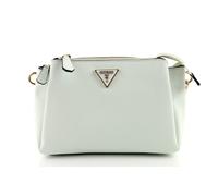 Bolso bandolera Guess Noelle Saffiano blanco