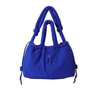 Bolso Bandolera Inflada De Color Sólido Bandolera Mensajeros Simples Mochila De Gran Capacidad para IR De Compras Mochila De Hombro Inflada De Gran Capacidad para Mujer Bandolera De Color Sólido