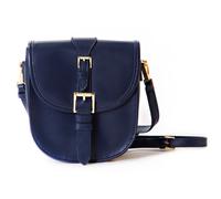 Bolso bandolera Isaac Mizrah JANE de piel aut?ntica para c?mara y tecnolog?a.