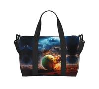 Bolso bandolera Lightning para tenis, bolso de viaje casual, adecuado para el trabajo, viajes, fitness, turismo, bolsa de almacenamiento con cremallera para mujer,