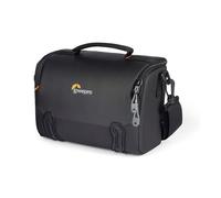 Lowepro Adventura SH 140 III, Camera Shoulder Bag with Adjustable/Removable Shoulder Strap, Bag For Mirrorless Camera, Compatible with Fujifilm Xt200, Canon M50 MII, EOS R10, Nikon Z50, Black