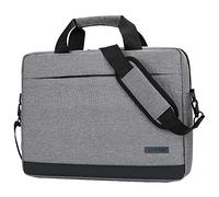 Bolso Bandolera/Maletín para Portátli, 14 Pulgadas Funda Protectora Laptop Sleeve Dura y Impermeable para Ordenador Notebook/MacBook Air & Pro,Gris,14 Pulgada