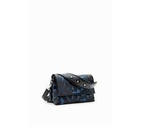 Bolso bandolera mediano de mujer con flores en relieve Desigual TU