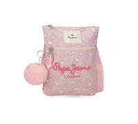 Pepe Jeans MIA Bandolera Plana Rosa Claro 20x24x1 cm Poliéster by Joumma Bags