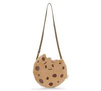 Bolso bandolera mymochi Cookie de 22,5 x 22 cm, beis, moderno bolso kawaii cruzado con adorable diseño de peluche - 61820