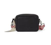 Bolso bandolera negro con accesorios para mujer parita