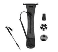 Bolso bandolera para bastones de senderismo - Bolsa impermeable para bastones, bolsa portátil con correa larga | Almacenamiento de trekking al aire libre, cremallera, diseño de tela de fondo doble