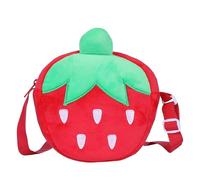 Bolso bandolera para,Bolsos bandolera zanahoria fresa - Bolso bandolera para niñas, bolso de peluche, bolso de hombro, regalo de Pascua para mujeres adolescentes, fresa, Se référer au descriptif