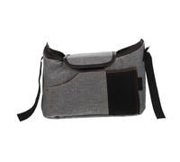 Bolso Bandolera para Pañales de Cochecito de Lona Gran Capacidad | Organizador Cruzado, Uso como Bolso de Mano, Agarre Firme en Manillar, para Llevar Marcha