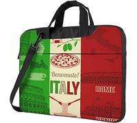 Bolso bandolera para portátil Italia Pizza Mango Funda para portátil Bolsa de asas